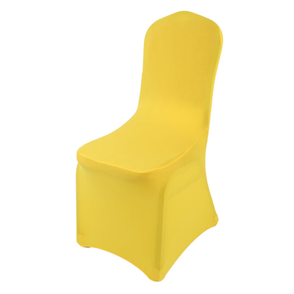 Spandex Lycra Chair Covers - Yellow
