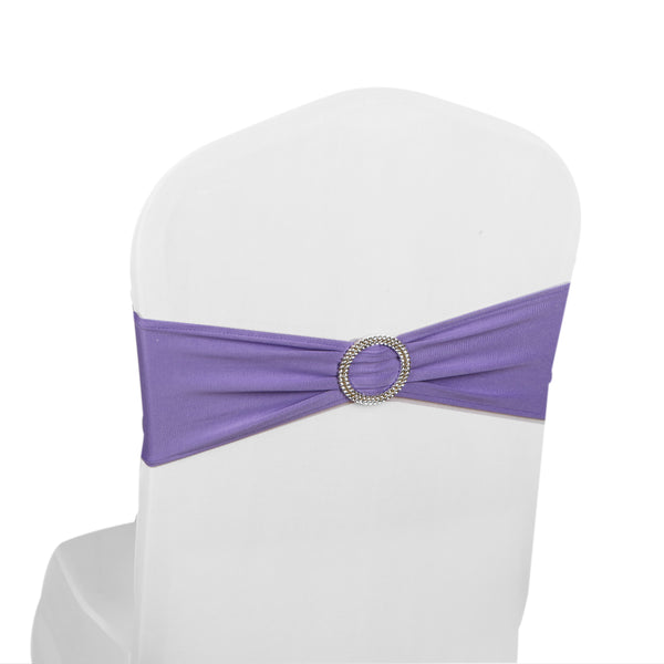 Elasticity Stretch Chair cover Band - Lilac