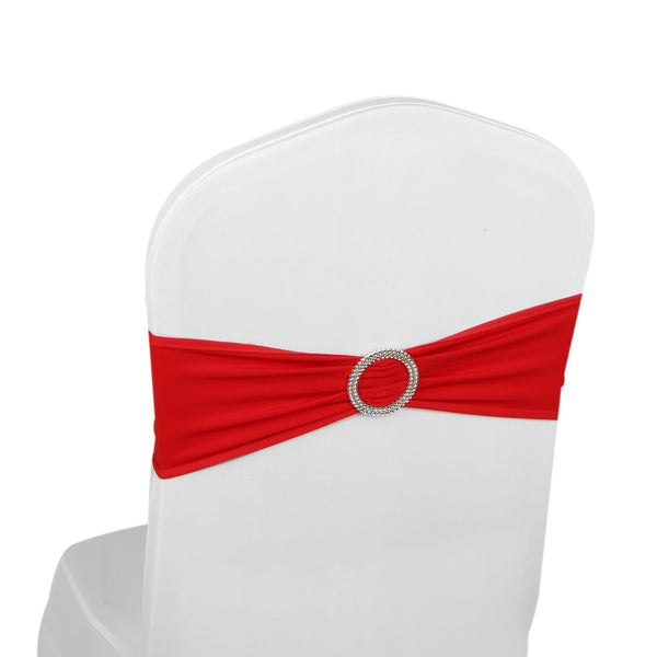 Elasticity Stretch Chair cover Band - Red