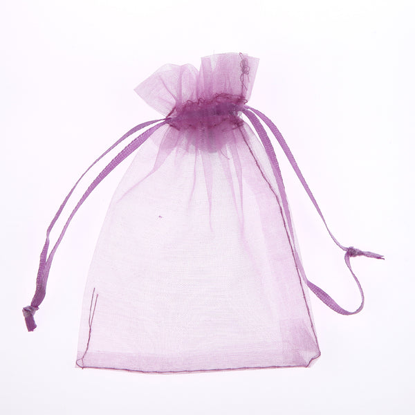 Organza Gift Bags - Pink Purple