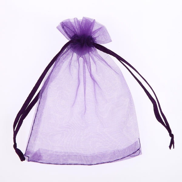 Organza Gift Bags - Purple