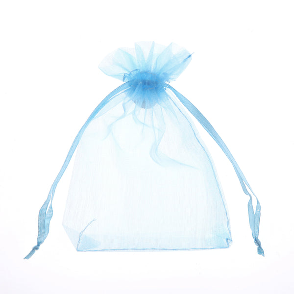 Organza Gift Bags - Skyblue