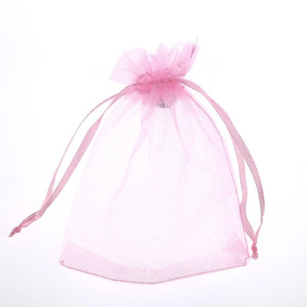 Organza Gift Bags - Baby Pink