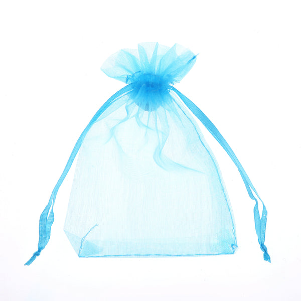 Organza Gift Bags - Turquoise