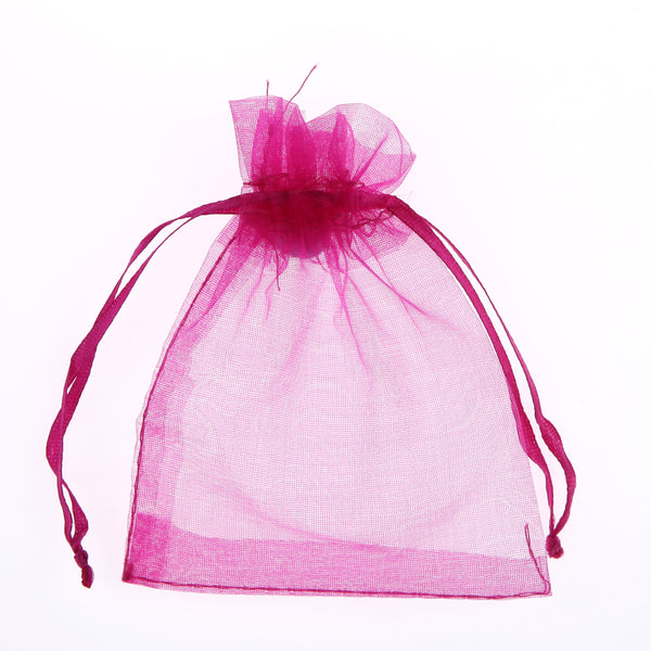 Organza Gift Bags - Fuchsia