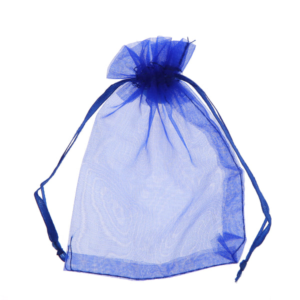 Organza Gift Bags - Royal Blue