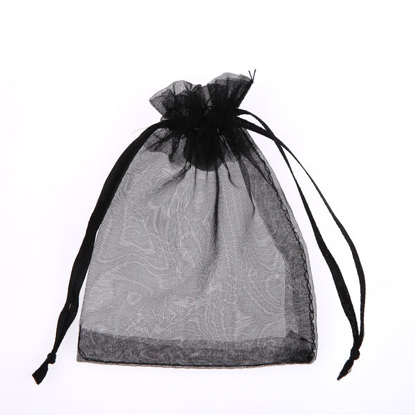 Organza Gift Bags - Black