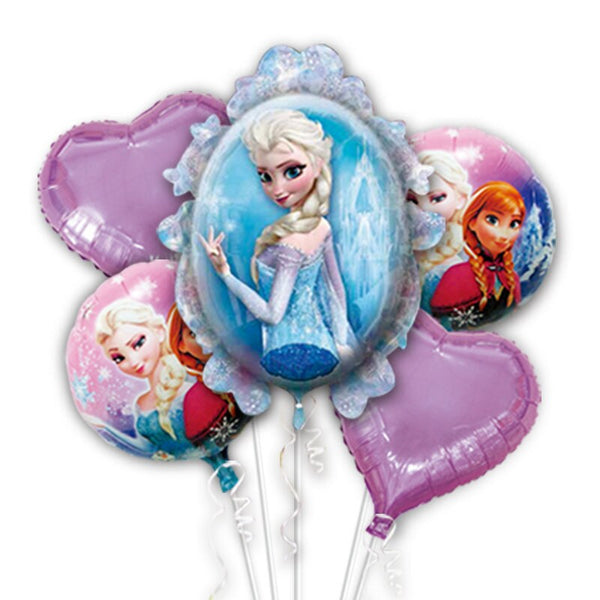 Frozen Anna Elsa Baby Shower Boy Girl Decorations Set Balloon Huge Foil Helium Balloons Newborn