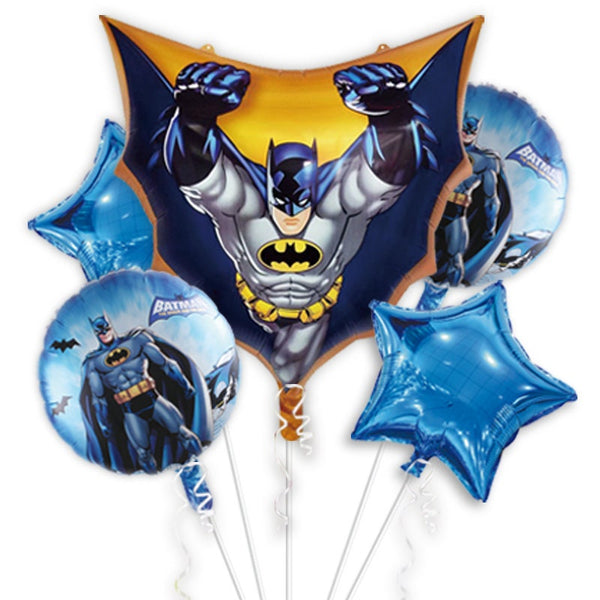 Batman Baby Shower Boy Girl Decorations Set Balloon Huge Foil Helium Balloons Newborn Happy Birthday Party Gift