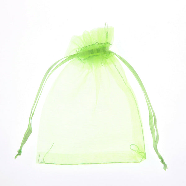 Organza Gift Bags - Apple Green