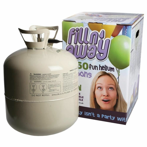 Balloon Helium Gas Disposable Cylinder Canister Birthday Party For 50 x 9" Balloons